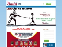 Pragnya IAS Academy - Inter With IAS Coaching in Hyderabad|Inter with 