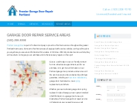 Garage Door Repair Service Areas (503) 208-9390 | Mobile Service
