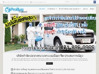 ราคากำจัดปลวก รับกำจัดปลวก มด แมลงสาบ ประกันคืนเงิน 100% Probugthailan