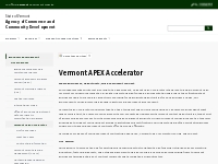 Vermont APEX Accelerator (formerly VT PTAC) | Agency of Commerce and C