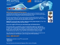 PTO and Pump, PTO Parts and Rebuilding Service.