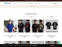        Buy Oversized T Shirt Online For Men India - Drop Shoulder T-sh