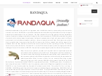 RANDAQUA   Aquaculture products and services