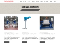 MIXERS    BLENDERS | Renders India Pvt. Ltd.