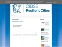 CIBSE Resilient Cities Group Blog