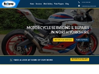 Motorcycle servicing and repairs in North Yorkshire. Revamp Motorcycle