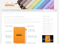 Rhodia Pads - The French Orange (and Black!) Notebooks with a Cult Fol