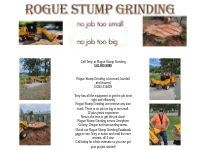 Rogue Stump Grinding