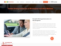 Female Driving Instructors in Birmingham and West Midlands
