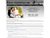 Residential Property Management Company-Ryis Properties Inc.: Barrie,M