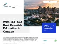 Study abroad in Canada IELTS TOFEL overseas education consultant Saart