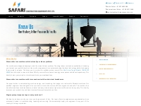 Safari Construction Equipments - Manufacturer   Exporter