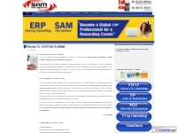 SAM Info Systems, ERP Training & Consulting, Based in Ludhiana,Punjab,