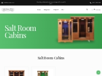  	  Salt Room Cabins 	   	   		  saunazen