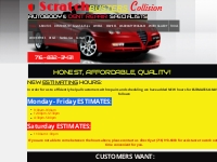 SCRATCH BUSTERS AUTOBODY COLLISION   PAINTLESS DENT REPAIR OF BUFFALO 
