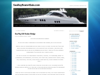  Sea Ray 550 Sedan Bridge - SeaRayBoats4Sale.comSeaRayBoats4Sale.com