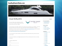  List your Sea Ray with Us. - SeaRayBoats4Sale.comSeaRayBoats4Sale.com