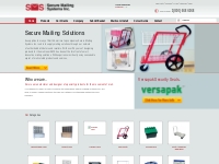 Secure Mailing Inc | Mail Carts, Mailroom Furniture, Mail Sorter, Bags