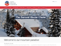 Selkirk Mountain Experience at the Durrand Glacier Chalet - Skiing, mo