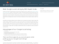 Best  Google Local Listing by SEO Expert India   SEO Expert India
