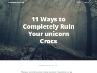 11 Ways to Completely Ruin Your unicorn Crocs | Yousher