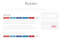 Advertise - Shakadoo