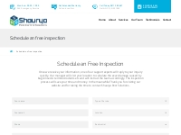 Schedule an free inspection - Shaurya Pest Control Solutions