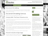 Document Shredding    Shredsec.com