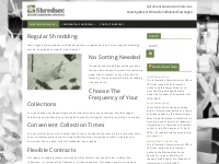 Regular Shredding   Shredsec.com