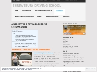 Automatic Driving Lessons Shrewsbury - Shrewsbury Driving School