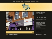 Home Page of The Sign Shop UK - Sign Makers of Herefordshire