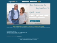 Mature Dating for Over 50s Singles | Over 50 Dating Site  .