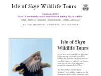 Isle of Skye Wildlife Tours