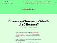 Chrome   Smart Web Developer