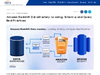 Amazon Redshift: Loading, Schema, and Query Best Practices