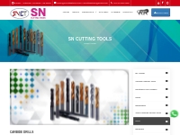 Solid Carbide Drill in Bangalore | Carbide Drills - SN Cutting Tools