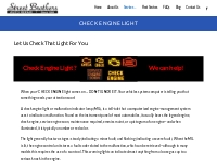 Check Engine Light   Street Brothers Auto Repair