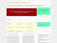 Sunland Computers and Printers Phoenix | Computer Repair | Website Des