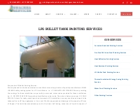 LPG Bullet Tank Painting Services In Pune | Swachha Services
