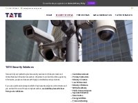 SECURITY SYSTEMS   Tate Security Systems