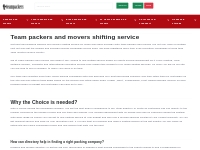 Listed Top & Best Packers and Movers All India Directory-Team Packers