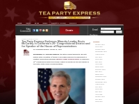 Tea Party Express | Press Releases | Tea Party Express