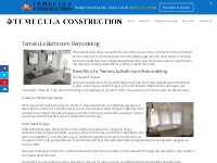 Bathroom Remodeling | Temecula Construction