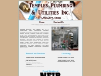 Temples Plumbing and Utilities Inc. | 1-850-671-1818 | Commercial Plum