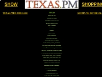 TEXAS PM is Texas At Night