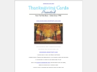 Thanksgiving Cards Printed - Business Thanksgiving Cards Printing