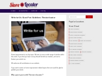 Write for Us: Home improvement Guest Post Guidelines: Thestorelocator