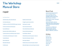 repair   The Workshop Manual Store