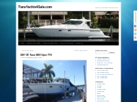  2007 36  Tiara 3600 Open TTS - TiaraYachts4Sale.comTiaraYachts4Sale.c