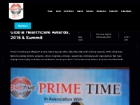 Global Healthcare Awards, 2016   Summit - Prime Time | Healthcare Awar